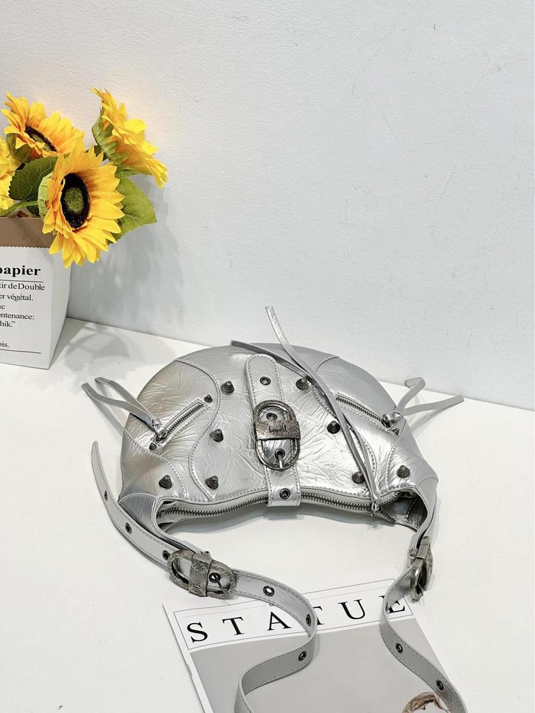 Женская сумка-мессенджер через плечо и подмышки из вощеной кожи для мотоциклистов высокого качества, вместительная