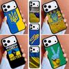 Флаг У-краины У-краинский Развевающийся Флаг Чехол для Телефона для iPhone 16e 15 14 13 12 17 Pro Max Plus Air 17pro Чехол Coque