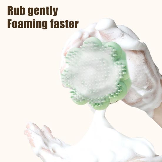 Щетка для ухода за собаками, дизайн «Осьминог», щетка для купания домашних животных, силиконовая щетка для душа для собак, успокаивающая массажная расческа для собак и кошек с длинной или короткой шерстью