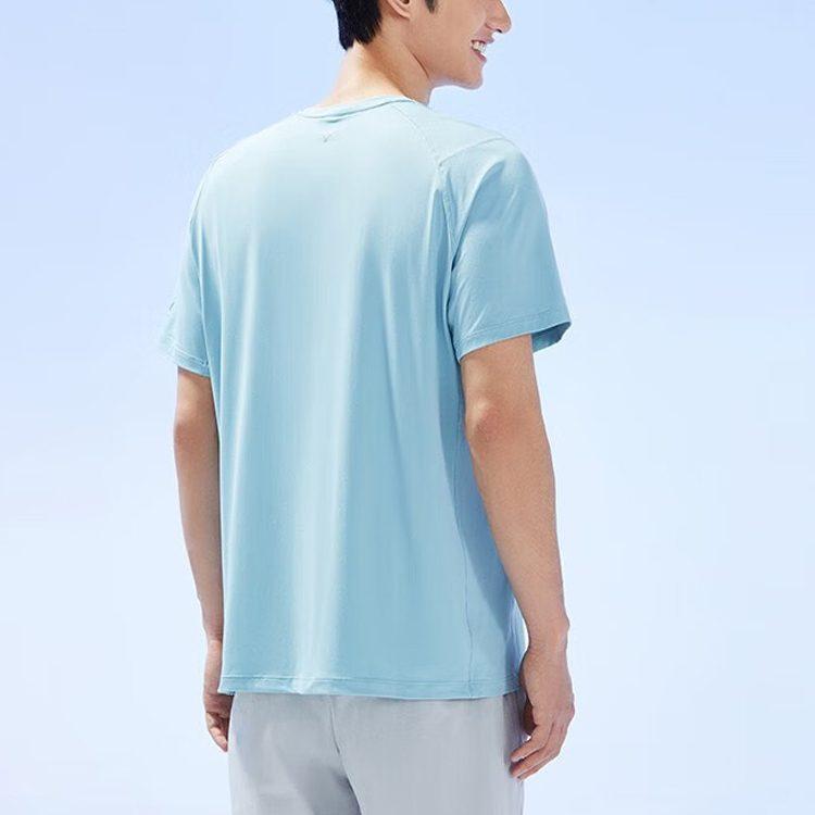 Anta Running Collection Running T Shirt Men's Sky Smoke Blue 152325117-1