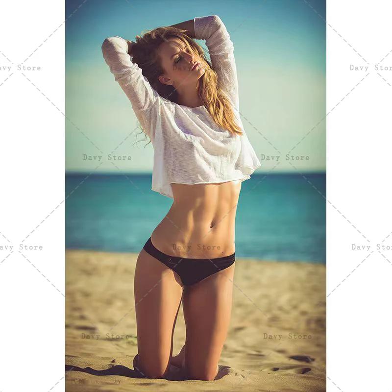 Сексуальная фитнес-красота, похудение, вдохновляющий принт для упражнений, холст, постер для украшения гостиной, домашняя настенная картина