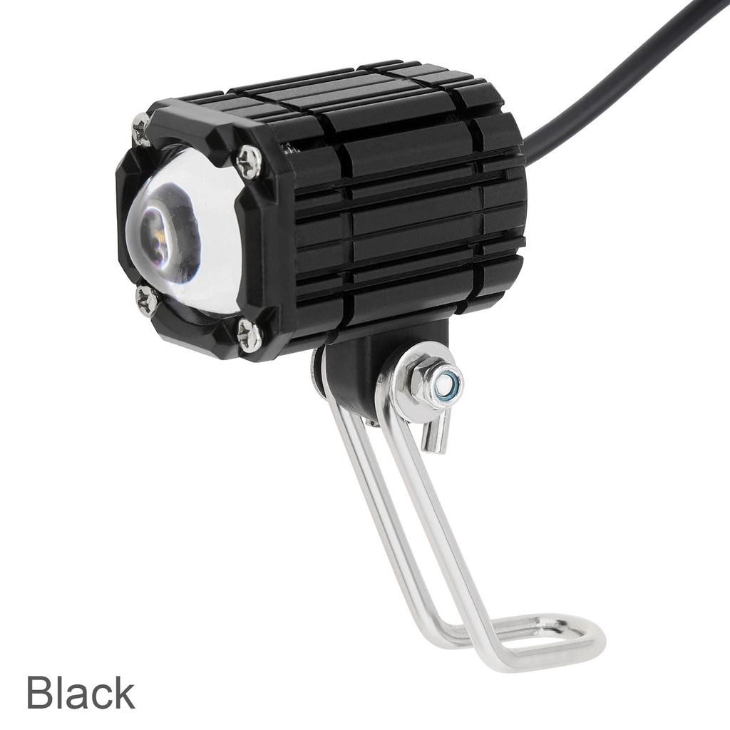 1 шт. 4-режимная светодиодная фара для мотоцикла, двухцветный прожектор дальнего/ближнего света для тягача, внедорожника, лодки с переключателем, 9 - 85 В, вспомогательный свет