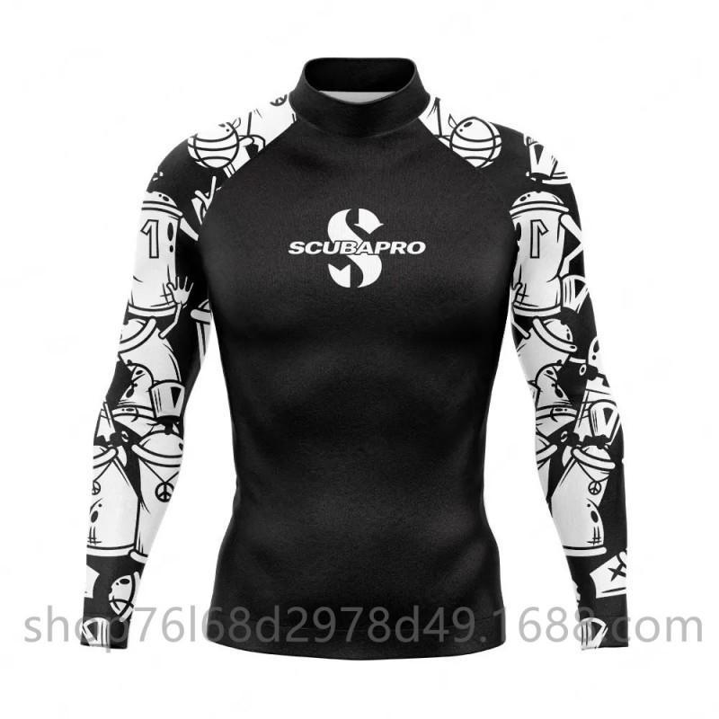 SCUBA Серфинг Одежда Для улицы Защита от солнца Снорклинг Купальные костюмы Сплит-топ с длинным рукавом Быстросохнущий Гидрокостюм Поддержка