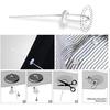 30Pcs Quick Button Repair Fixed Tool Needleless Sewing DIY Handmade Ornament