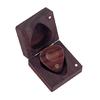 Guitar Pick Box Wooden Guitar Plectrums Storage Box Guitar Plectrums Holder Gift