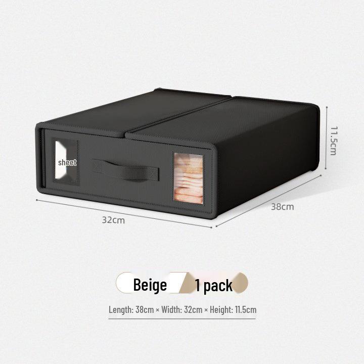 Upgraded Oxford Cloth Bed Sheet Set with Foldable Storage Box