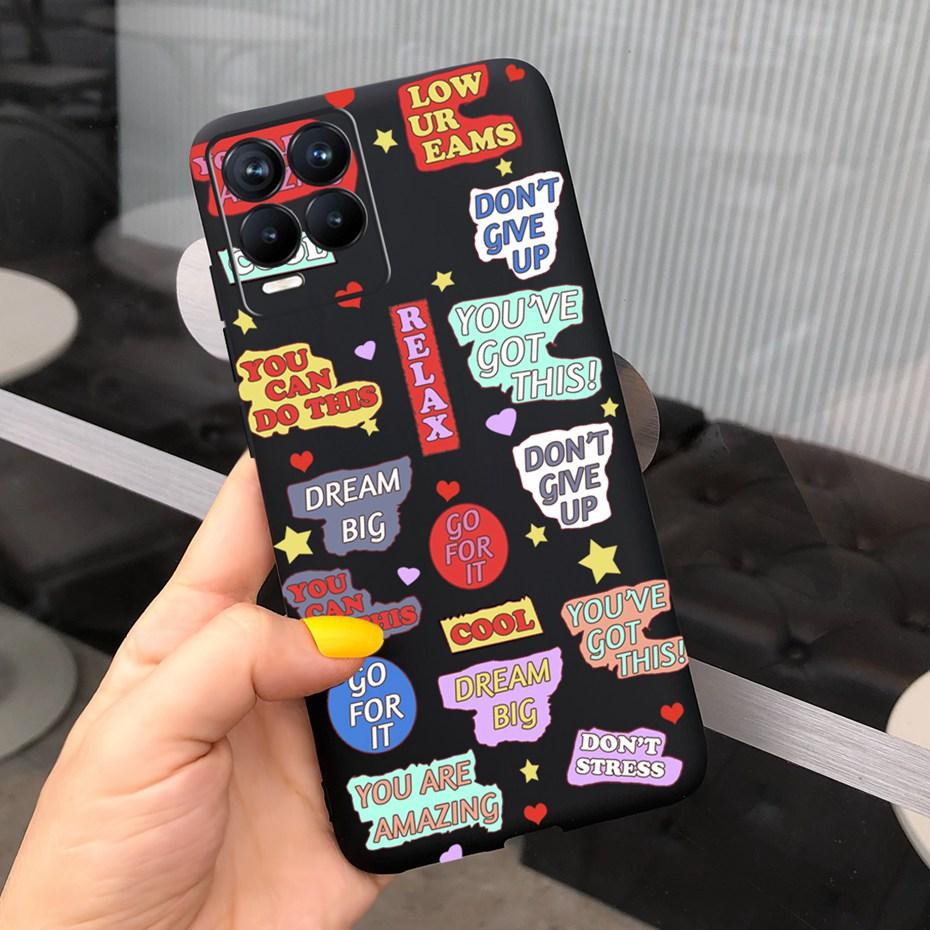 Чехол для Realme 8 Лавандовый Подсолнух Силиконовая Задняя Крышка Для Realme 8 Pro 8i Realme8 4G RMX3085 Мягкий ТПУ Чехол для Телефона Роскошный Чехол