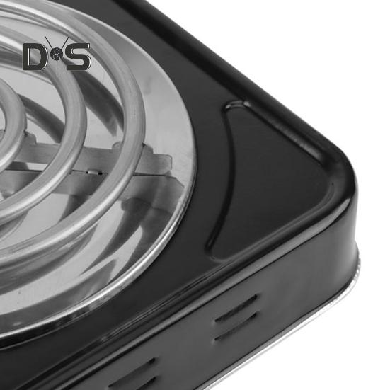 1000 Вт Настольная одноконтурная электрическая конфорка Защита от перегрева Легко моется Портативная электрическая одноконфорочная