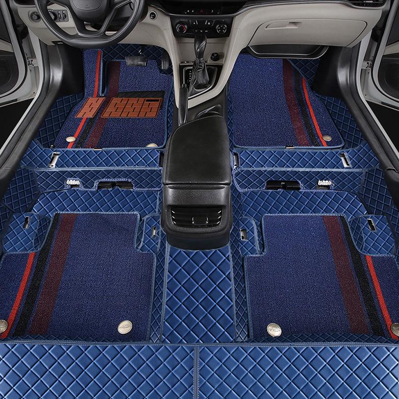 Sequoia 360 Aviation Floor Mats: Double-Layer, Detachable, Soft Pack with Tuck Edge Design.