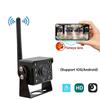 Камера заднего вида с функцией заднего вида, беспроводная WiFi-камера заднего вида, светодиодная HD-камера заднего вида, водонепроницаемая для автомобиля, грузовика, автобуса