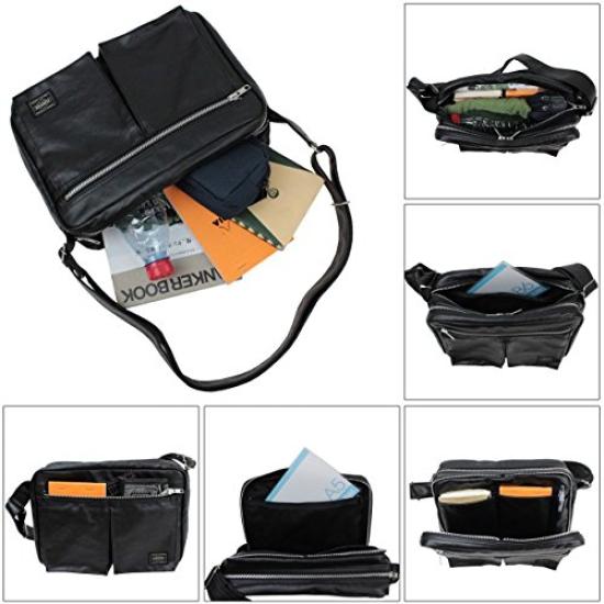 Сумка Yoshida Bag Freestyle через плечо L Camel [Porter] 707-08211