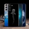 Чехол для Samsung Galaxy S24Ultra с изображением китовой акулы в океане Funda S24 5G S22 S23 Ultra S20 S21 FE S10 Plus Мягкие ТПУ чехлы для телефона