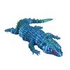 3D Lizard Simulation Model Action Toy Desktop Decor Realistic Looking Vibrant Color Animal Theme Lizard Fidget Toy Photography Prop