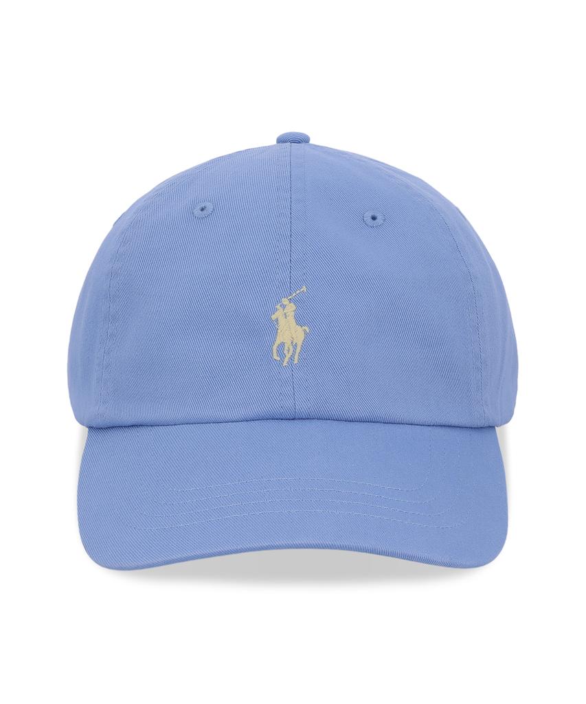 Кепка-бейсболка из хлопка чино POLO RALPH LAUREN - Средне-синий