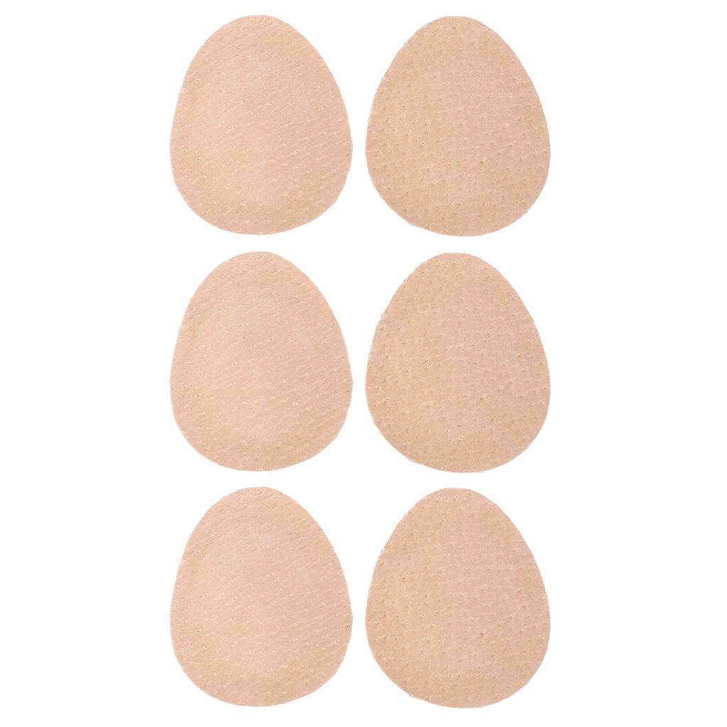 3 Pairs Cushioned Metatarsal Pads Shock Absorbing Self Adhesive Faux Leather Arch Forefoot Pads for