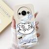 Чехол для Xiaomi Redmi A3 PocoC61 Милый Забавный Мультяшный Чехол Ударопрочный Чехол для Телефона Для Xiaomi Poco C61 C 61 RedmiA3 Мягкий ТПУ Fundas