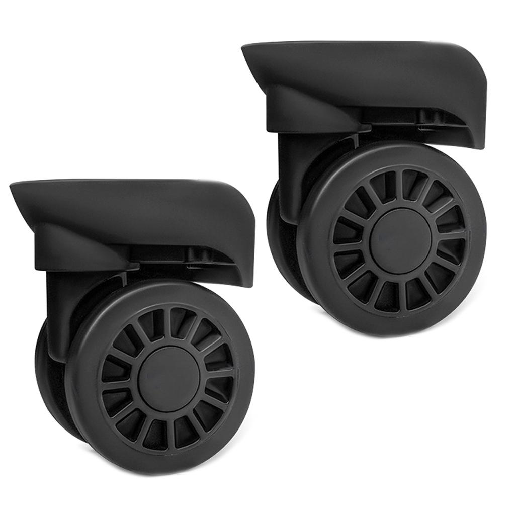 Колеса для чемодана на колесиках, поворотные левые и правые колеса для чемодана, сменные детали для большинства чемоданов