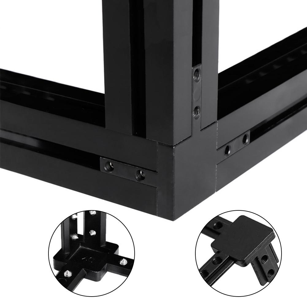 3-сторонний угловой соединитель для профиля 2020, уголковый соединитель, аксессуары для алюминиевого профиля