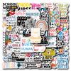 55 New School Nurse Graffiti Stickers Decorative Skateboard Mobile Phone Waterproof Stickers