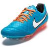 Nike Tiempo Legend 5 Удобные AG с круглым носком (Резиновые короткие шипы) Дышащие Быстросохнущие Футбольные Бутсы Мужские Футбольные Бутсы Сине-Оранжевые 631612-418