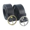 New Fashion Round Metal Circle Belts Hot Designer Brand Punk O Ring Belt For Women