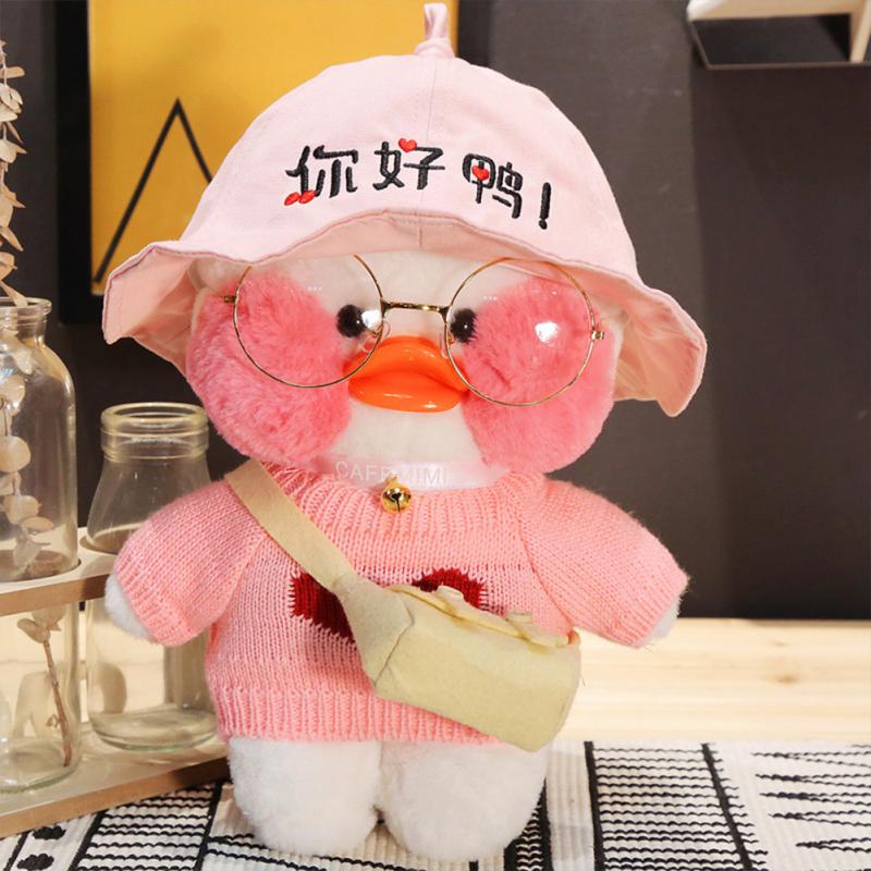 30 см милая утка плюшевая игрушка мягкая кукла-утка подушка в виде животного подарок на день рождения для детей