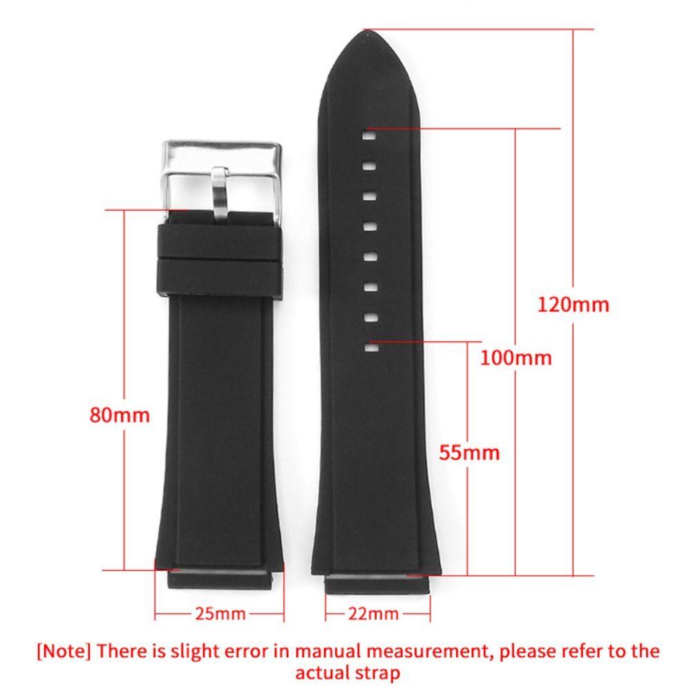 Мужской женский силиконовый ремешок спортивный мягкий ремешок для часов GUES U0247G3 W1058G2 W0040G3 аксессуары для часов