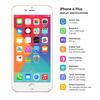 Восстановленный Apple iPhone 6 Plus 128GB Черный/Золотой/Серебристый 5.5" Смартфон с большим экраном Разблокированный Глобальная версия