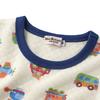 MIKIHOUSE HOT BISCUITS Pajamas for Boys and Girls, Ivory, 100cm, 70-7337-140