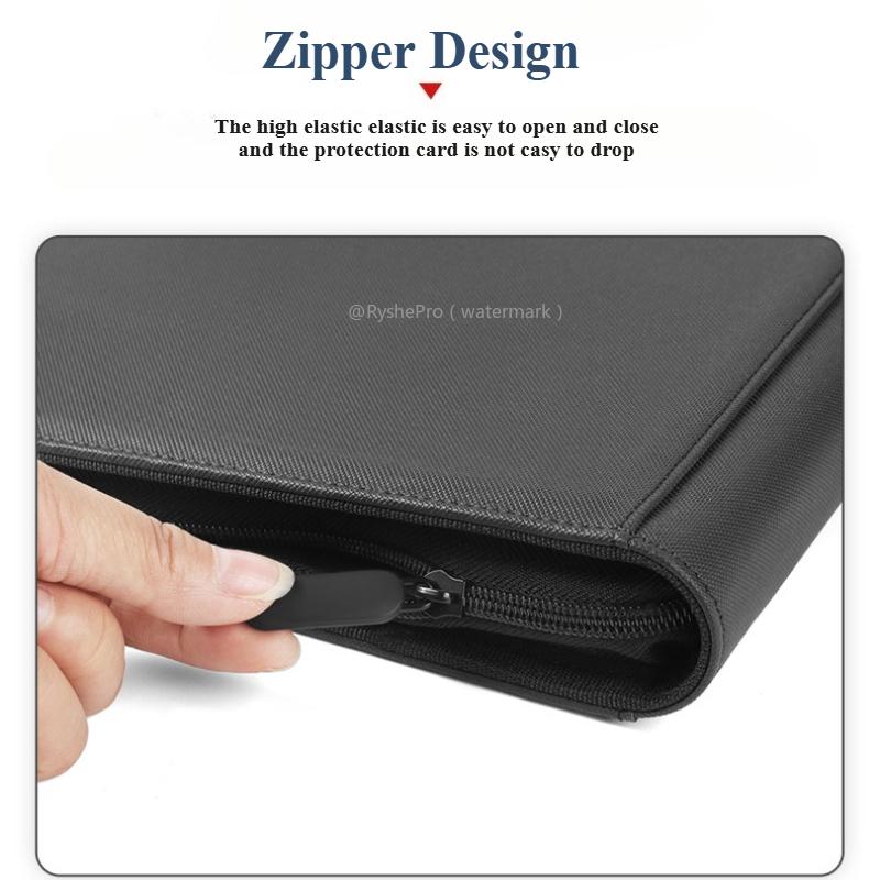 Папка Toploader вмещает 252+ Top Loader 9 карманов Top Loader Папки для жестких держателей карт 3" X 4" для MTG TCG Спортивных карт