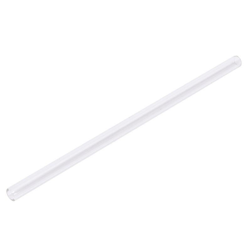 Многоразовая прямая стеклянная трубочка для питья Pyrex для свадьбы, дня рождения, вечеринки, 5 цветов