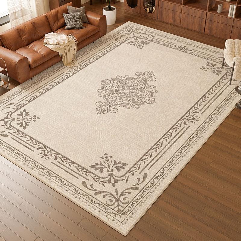 Living Room Carpet Cream Style Bedroom Floor Mat Home Sofa Imitation Cashmere Light Luxury Premium Japanese Style