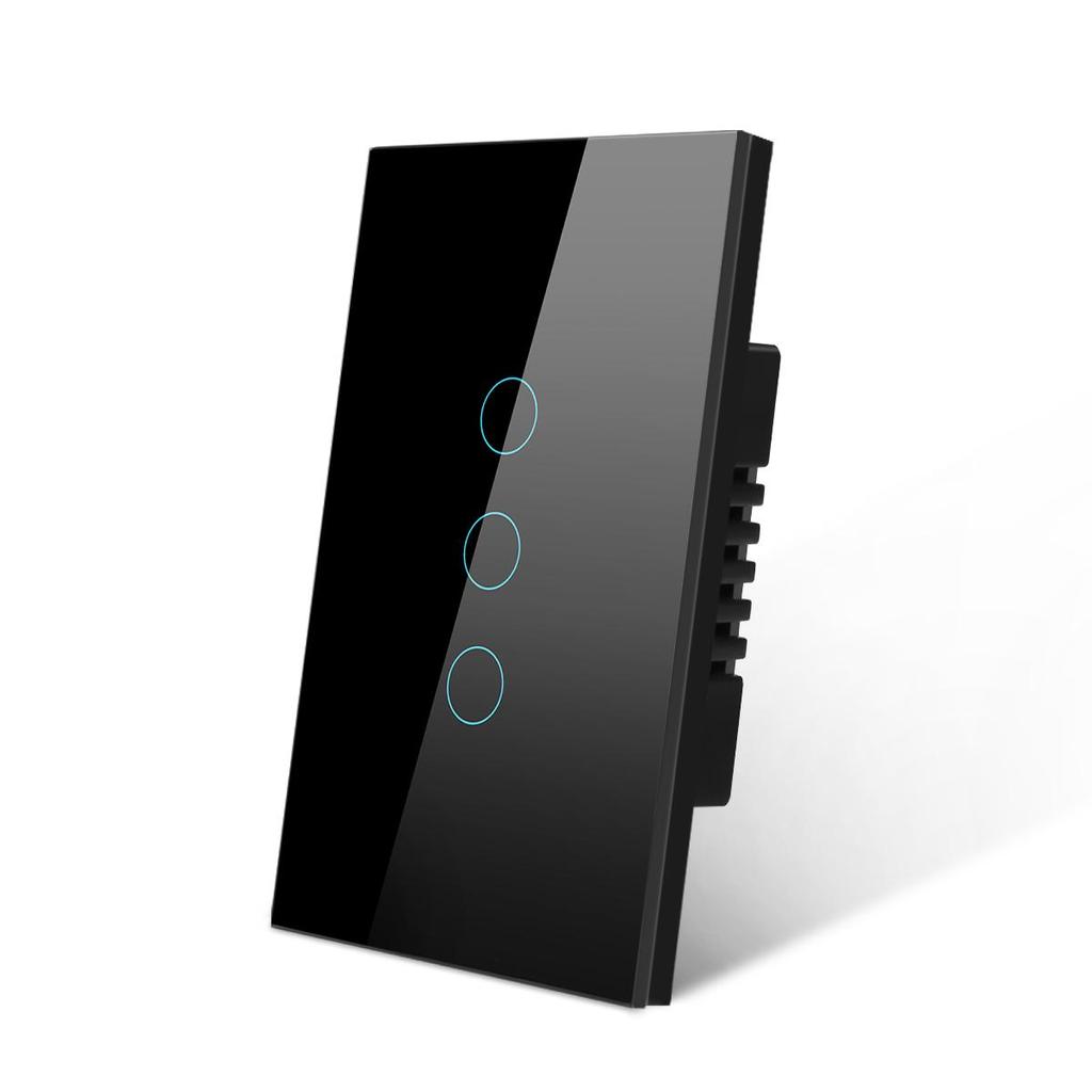 Tuya Smart Life Zigbee Touch настенный выключатель без нейтрального провода, не требуется конденсатор, управление через приложение, совместимое с Alexa Google Home