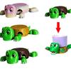 Funny Turtle Coaster Creative Green Plastic Turtle Cup Pad 3d Printed Cup Mat Coffee Cup Pad Holder Anti-scald Table Ornaments