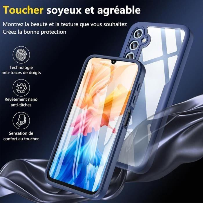 Case - BOOLING - for Samsung Galaxy A25 5G - Navy Blue - 360 Degree Protection - Anti-Scratch