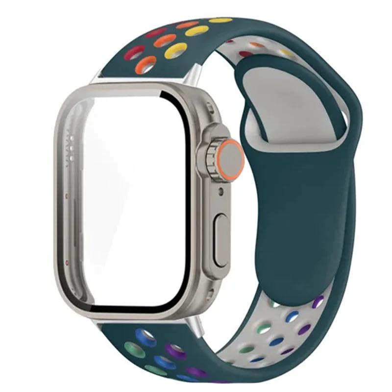 Чехол+Силиконовый ремешок для Huawei Watch Fit 3 Замена на ультра 49 мм Защитное стекло с экраном для Huawei fit 3 Ремешок