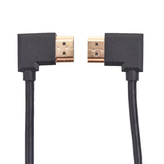 DOONJIEY Кабель-адаптер-конвертер под прямым углом штекер AV на штекер HDMI-совместимый
