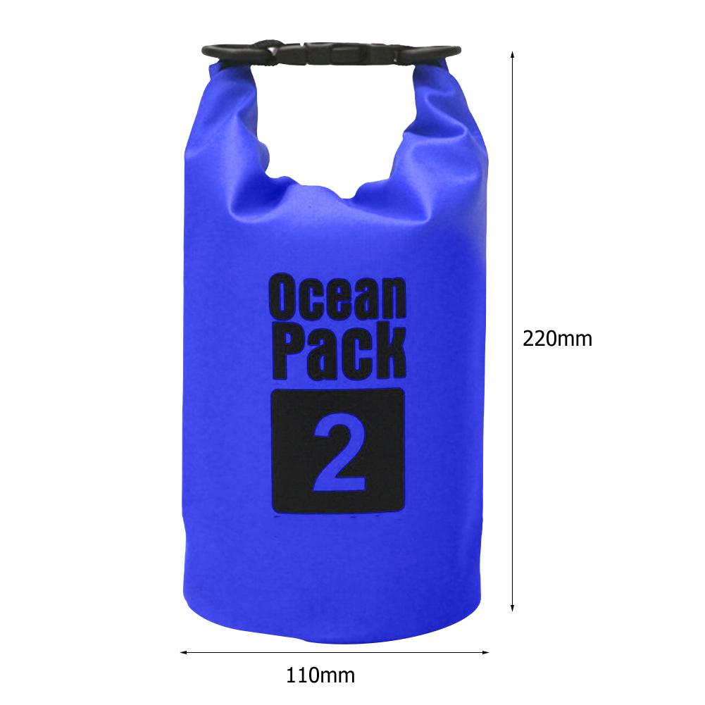 2L 3L 5L 10L 15L Waterproof Dry Bag Swimming Bag Foldable Beach Storage Pack Kayaking Rafting River Trekking Floating Water Sack