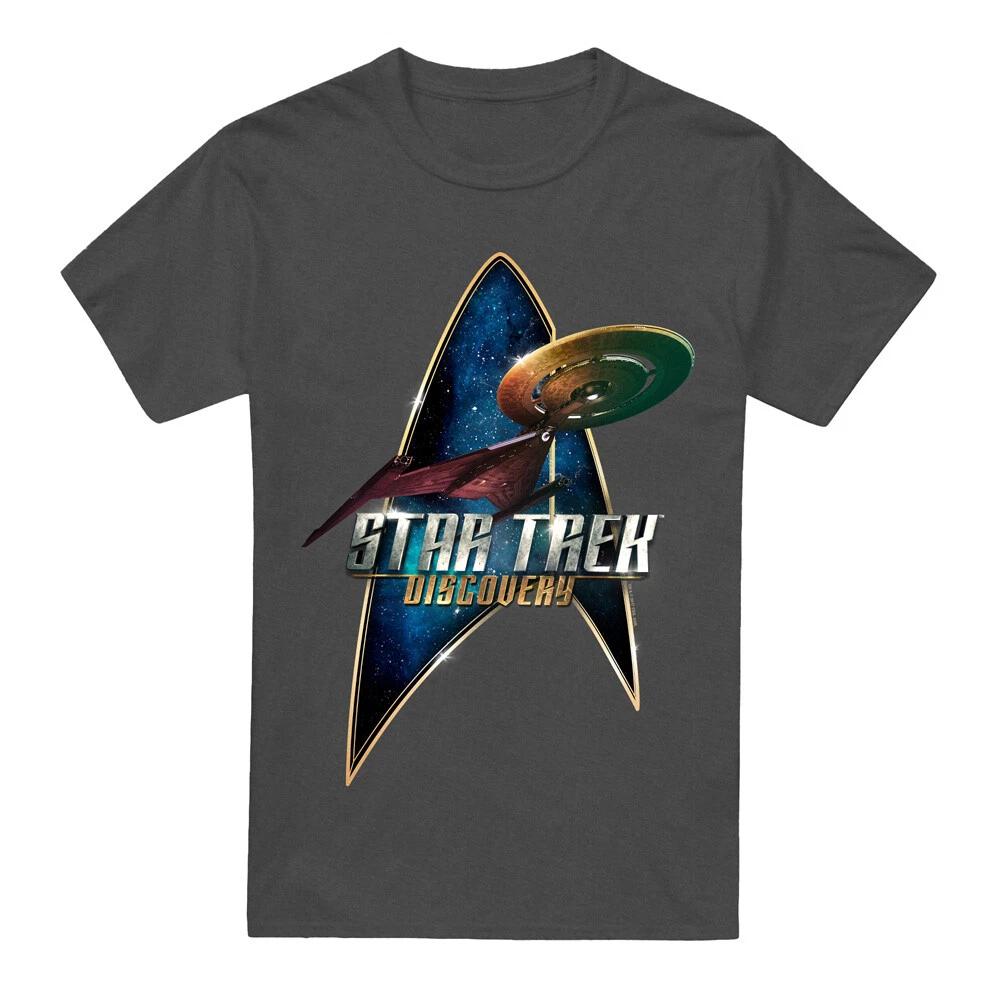 Футболка Star Trek Discovery Discovery Deco S-3XL, Угольный