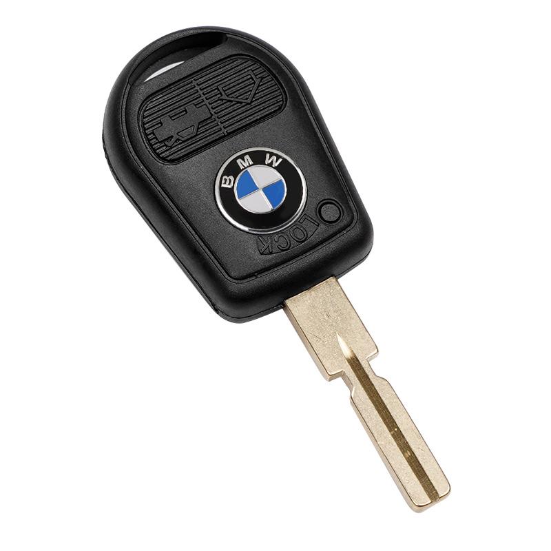 DKHN5 3 Buttons BMW EWS Remote Car Key Fob ID44 PCF7935 Chip 315/433MHz Replacement For E38 E39 E46 X5 Z3 Uncut HU58/HU92 Key Blade