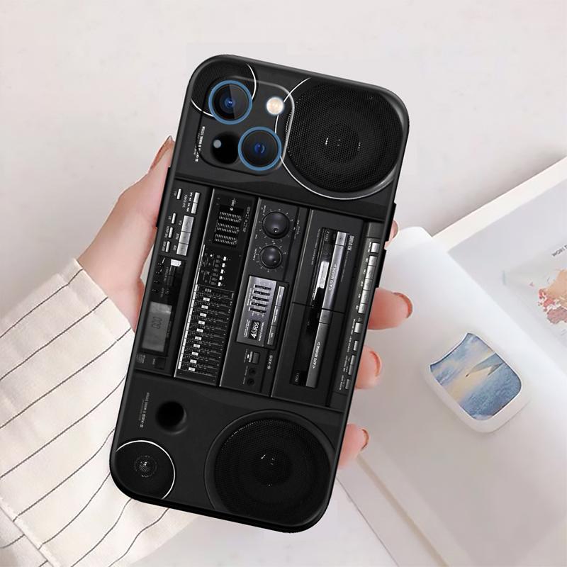 RP9 Boombox Лента Винтажный Чехол для Телефона для Samsung Galaxy S20 S21 S22 Ultra FE + Plus A21S A22 A24 A25 A26 A30 A30S A31