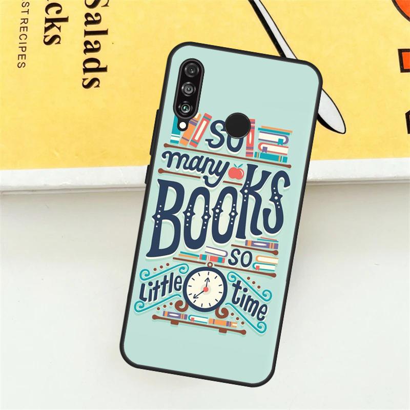 Читать книги Библиотека Книжная полка Цитаты Для Huawei Nova 9 10 SE 7i 8i 11i 12i 12s Y73 Y72 Y61 Y91 Y90 Y70 P30 P40 Lite Y60 Pro Чехол