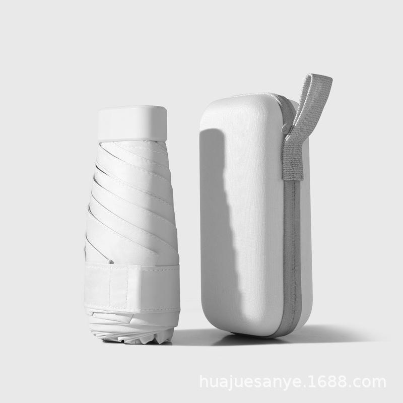 Плоский 60% зонт солнцезащитный 14см картонный 50% зонт складной мини ультралегкий капсульный зонт от солнца зонт