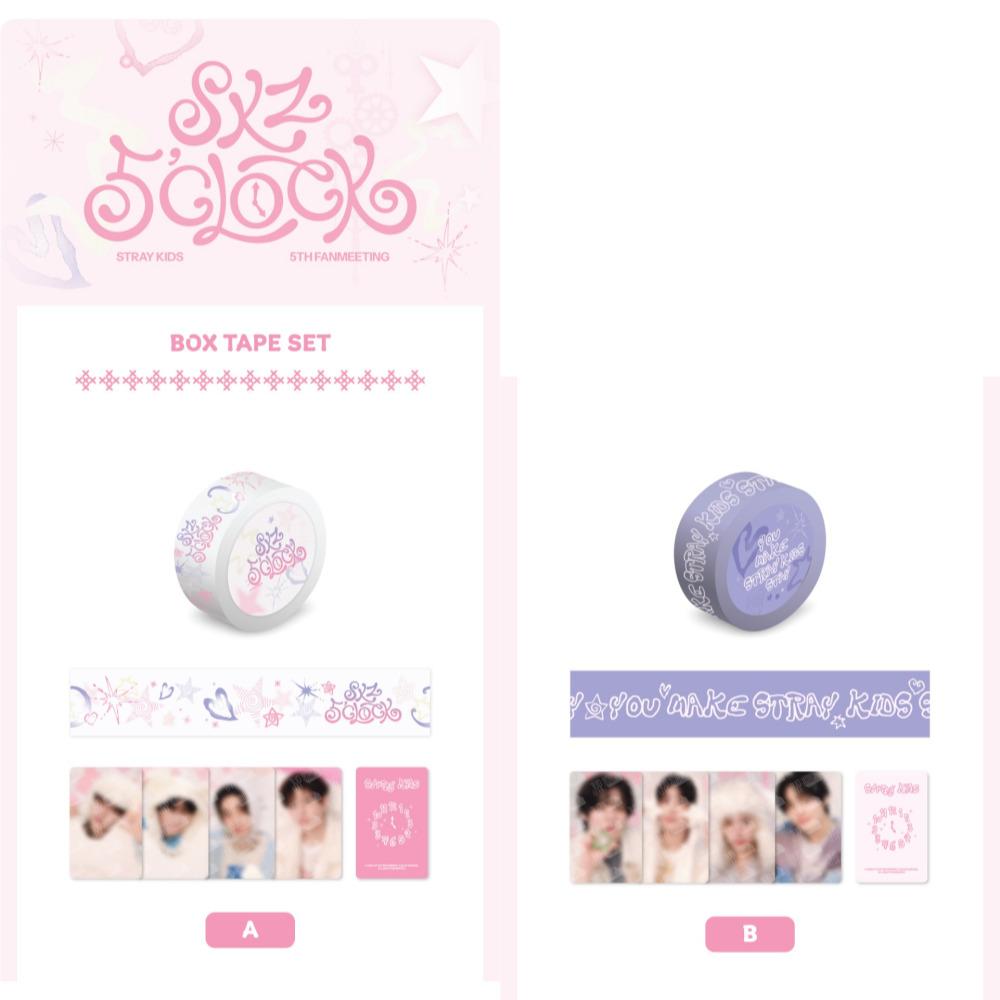 Stray Kids НАБОР ЛЕНТЫ BOX - SKZ 5'CLOCK