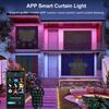 APP Умные светильники для штор BT Illusion Point Control Кожаные гирлянды для отдыха в помещении и на открытом воздухе