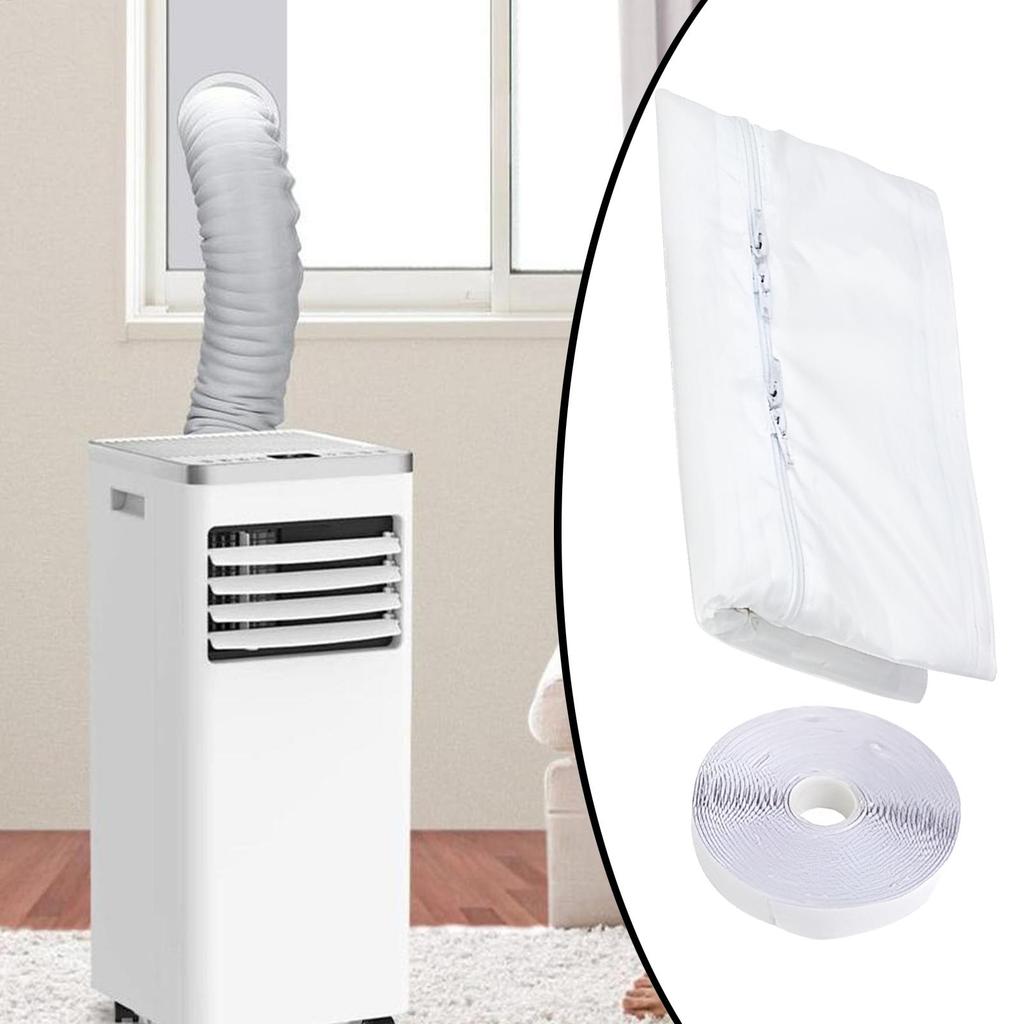 Portable Air Conditioner Window Sealing Kit Sealing Effect Window Vent Sealing Kit Hot Air Stop Guard Keep House Cool