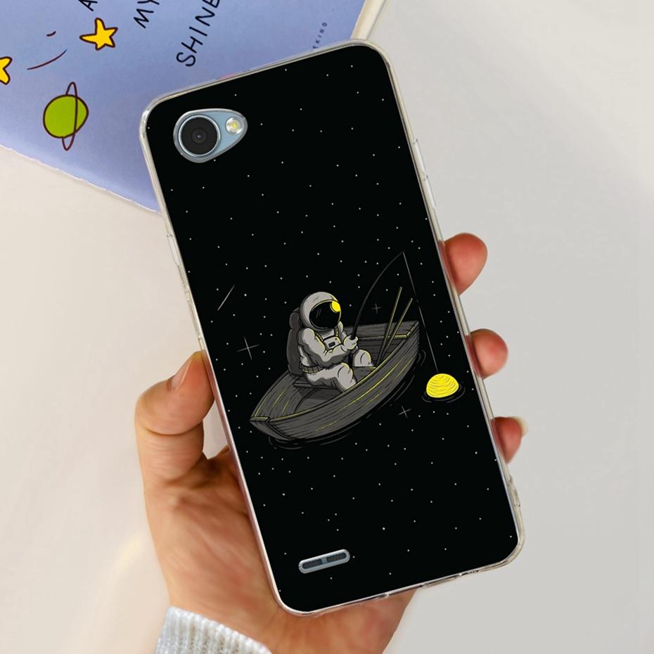 For LG Q6 Q6a Q6+ M700 X600K X600L X600S Cute Flower Cat Painted Phone Case For LG Q6 Plus Q 6 Alpha Soft Silicone TPU Cases