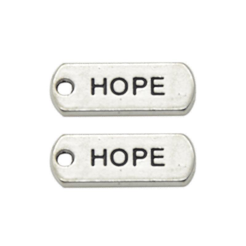 Винтажная золотая подвеска-бирка с вдохновляющим словом для изготовления ювелирных изделий