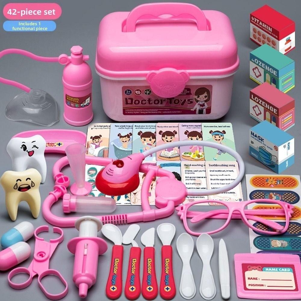 Simulation Dentist Children Doctor Play Set Creative Kid Stethoscope Doctor Set Children Toys