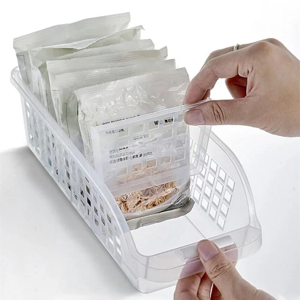 Plastic Fridge Storage Box Transparent Refrigerator Organizer Kitchen Portable